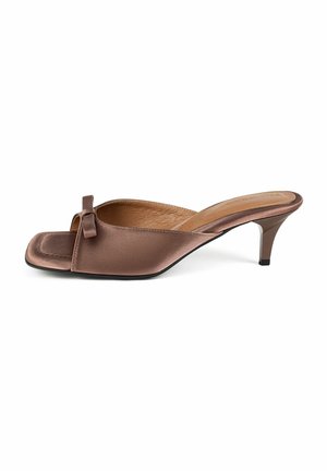 STUDIO COLETTE - Ciabattine con tacco - brown