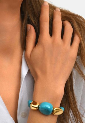 Satellite Paris, LOULOU - Bracelet - turquoise et or