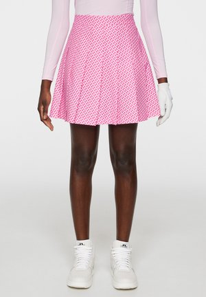 ADINA PRINT - Minirok - tour geo pink s