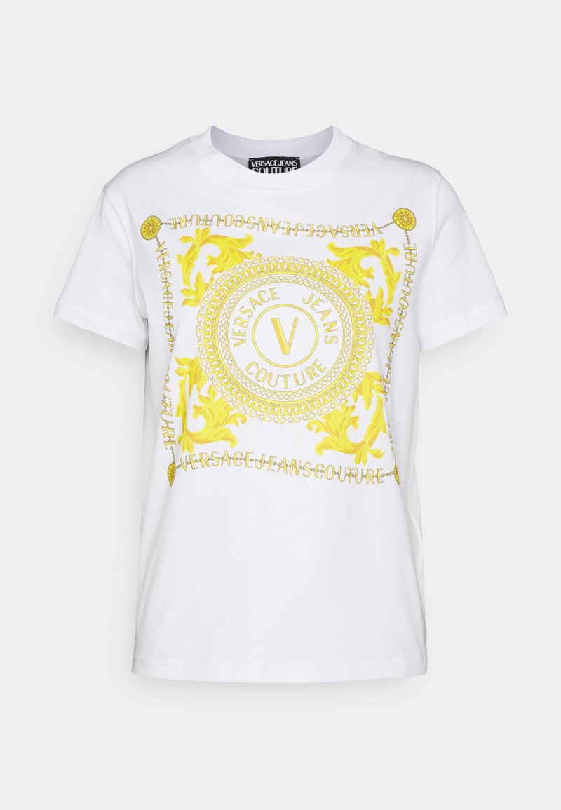 Versace Jeans Couture T-shirt print wit Versace Jeans Couture T-shirt print wit