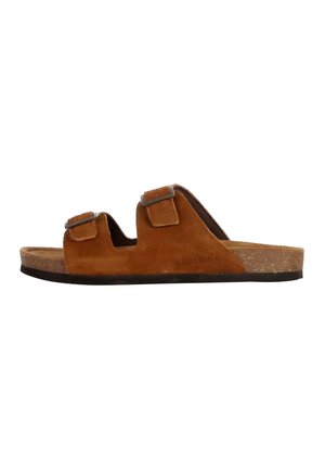 CALIFORNIA - Mules - cognac