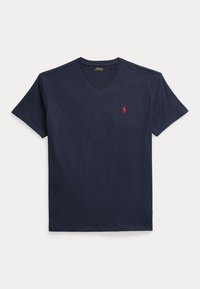 CLASSIC FIT JERSEY V NECK T-SHIRT - Paprasti marškinėliai - ink