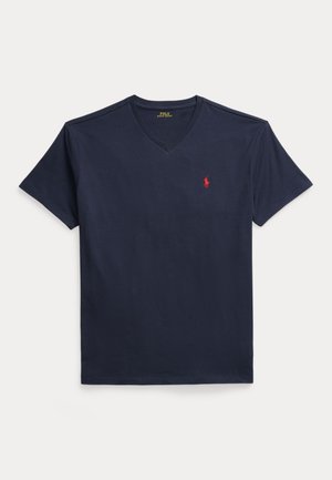 CLASSIC FIT JERSEY V NECK T-SHIRT - Basic póló - ink