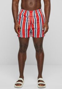 Karl Kani - RETRO STRIPED - Kupaće hlače - red white blue Minijatura 1