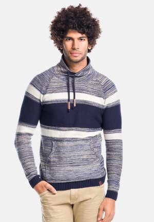 Koroshi CHIMNEY NECK  - Trui - azul   blue