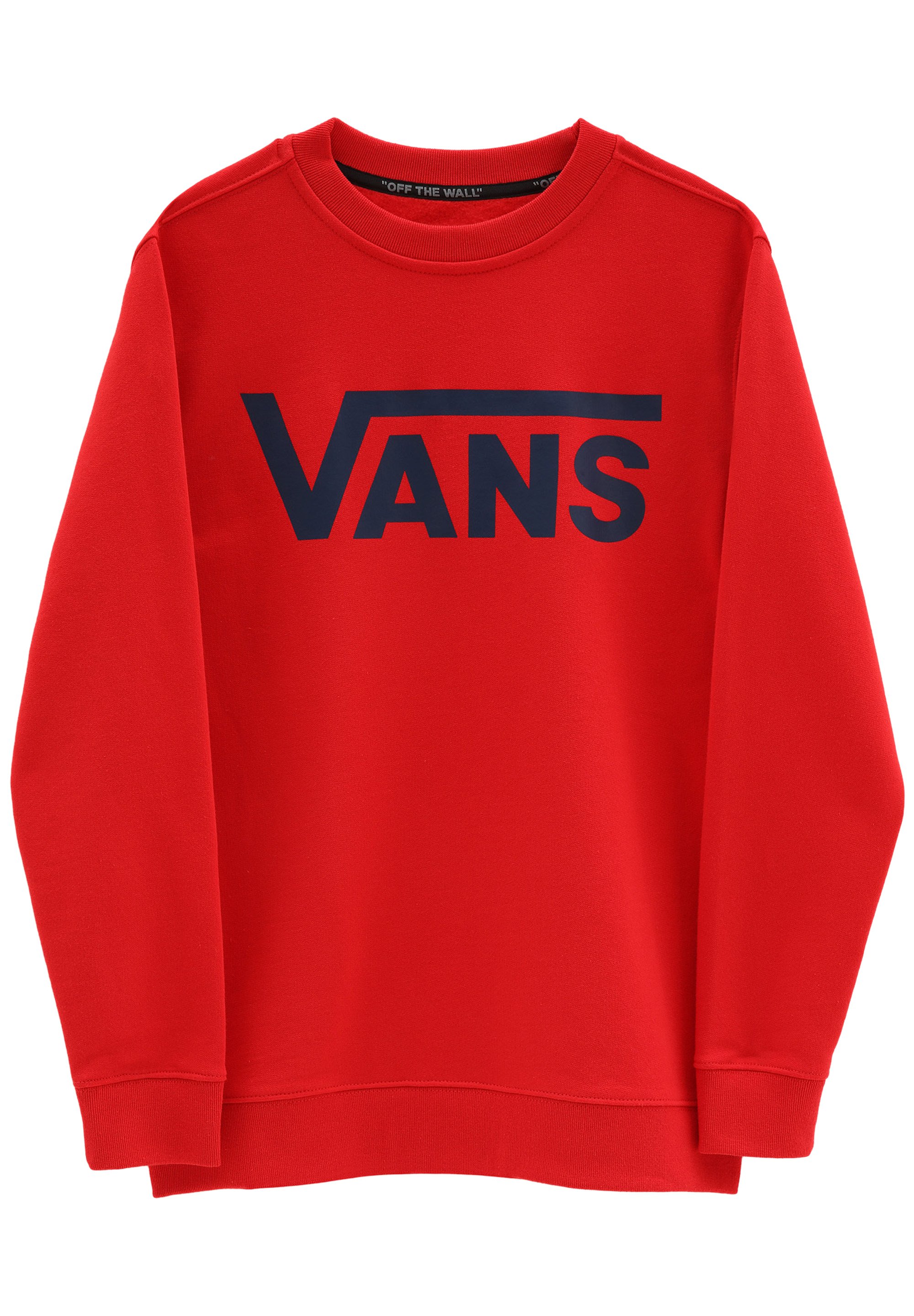 red vans jumper
