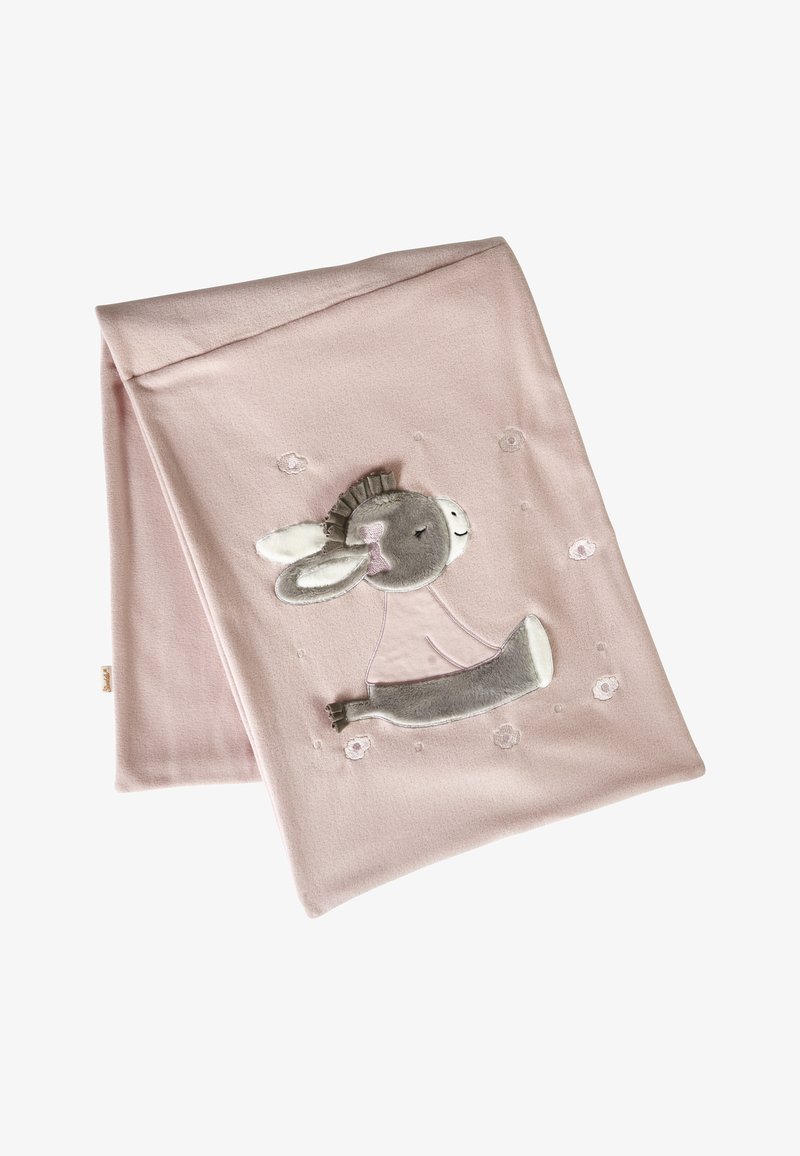 Sterntaler MICROFLEECE BABYDECKE ESEL EMMI GIRL - Baby blanket - zartrosa