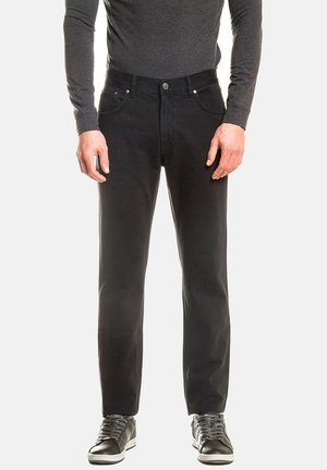 Carrera Jeans PANTALONE PER UOMO, TINTA UNITA - Jeans a sigaretta - black