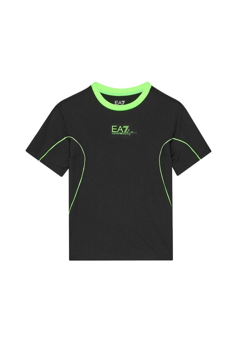 EA7 Emporio Armani T-shirt print zwart EA7 Emporio Armani T-shirt print zwart