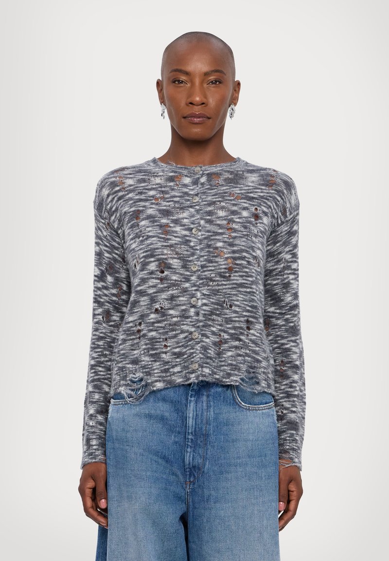 MAX&Co. FLORANIA GARDENA - Ζακέτα - silver-coloured