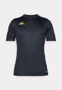 T-shirt imprimé - black/grey charcoal