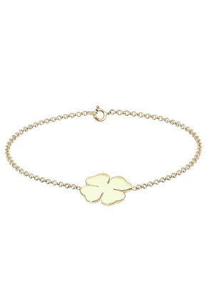 CLOVER - Armband - gold