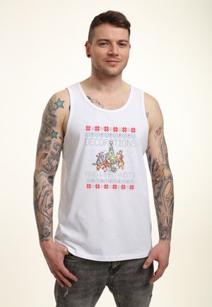 WINNIE THE POOH POOH ISLE PATTERN  - Top - white