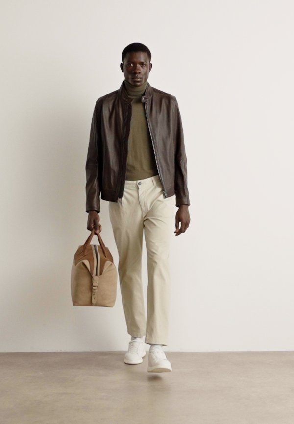 PLEATED - Chinos - light beige4