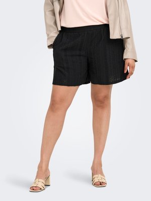 ONLY Carmakoma, SHORTS CARSOL REGULAR FIT SHORTS - Shorts - black