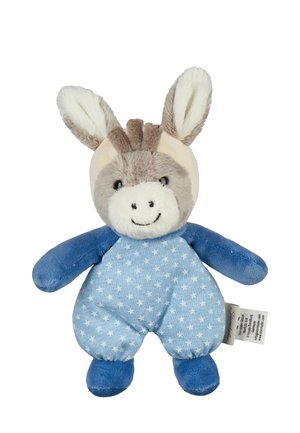 Sterntaler, KUSCHELTIER S ESEL COSMO EMMI MIT RASSEL - Cuddly toy - mittelblau