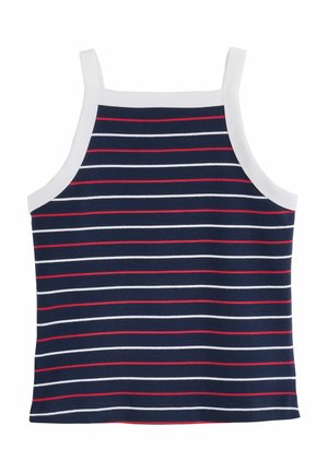 Next, Top - navy blue stripe