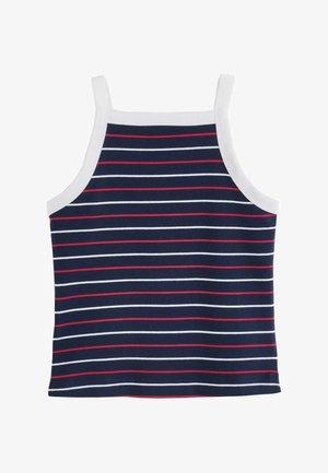 Next, Top - navy blue stripe