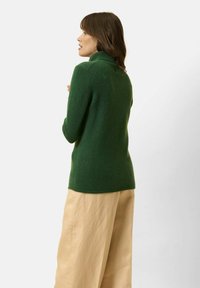 Just Cashmere COL ROULÉ FILS - Maglione - fir tree