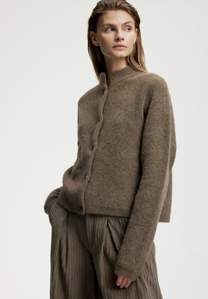 ALPHAGZ - Cardigan - walnut melange