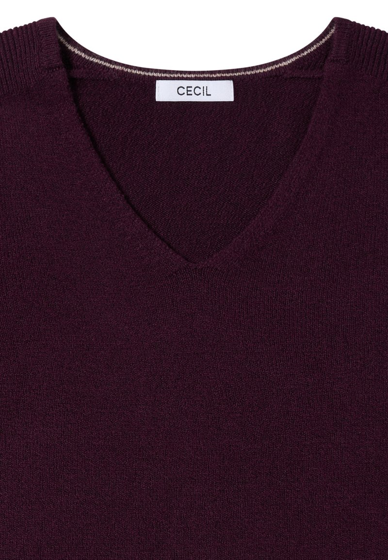 Cecil Strickpullover rot/bordeaux