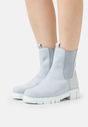 Marco Tozzi Classic ankle boots - light blue
