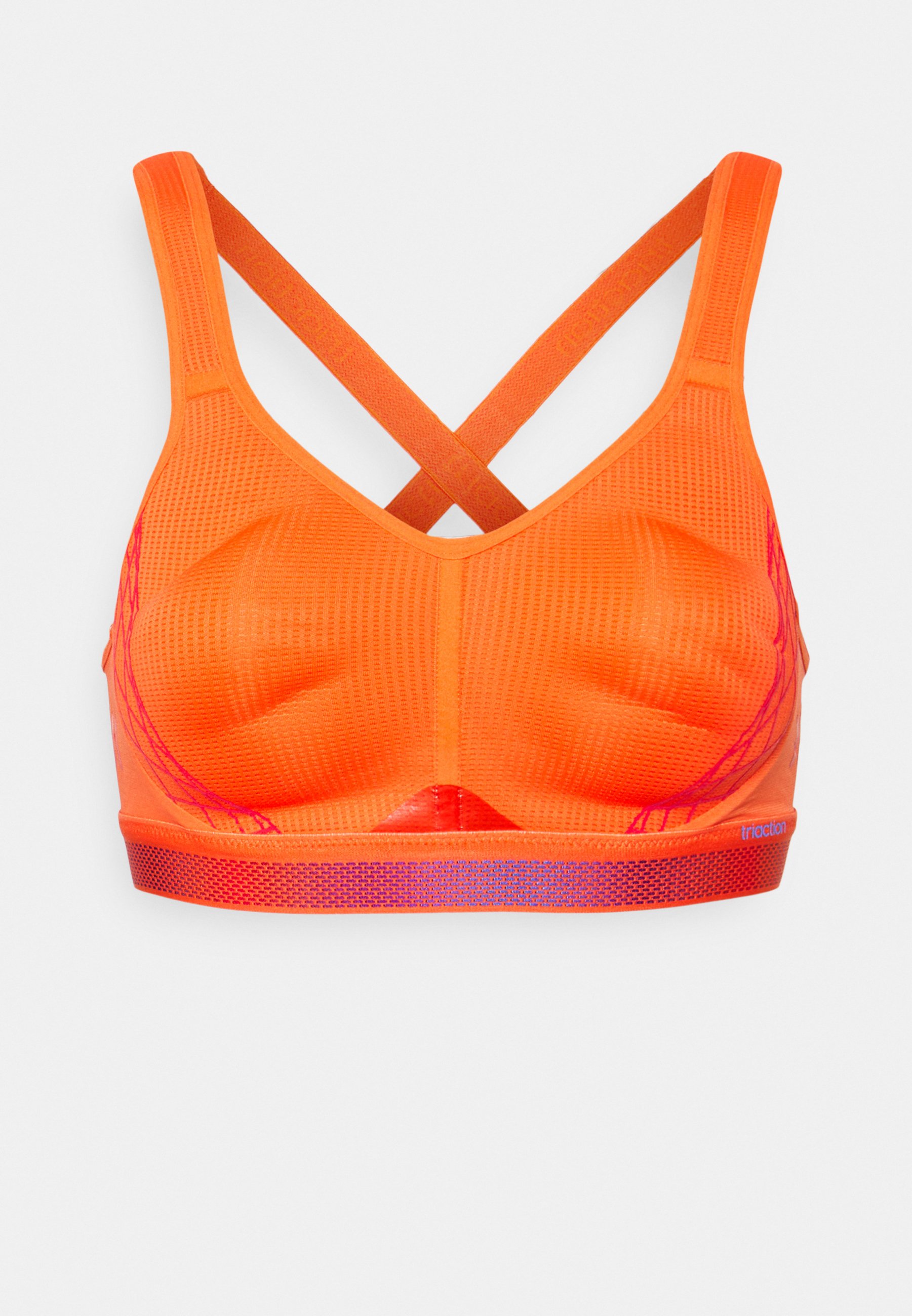 triaction by Triumph TRIACTION CARDIO CLOUD - Sport-bh met high support -  mandarin red/oranje - Zalando.nl