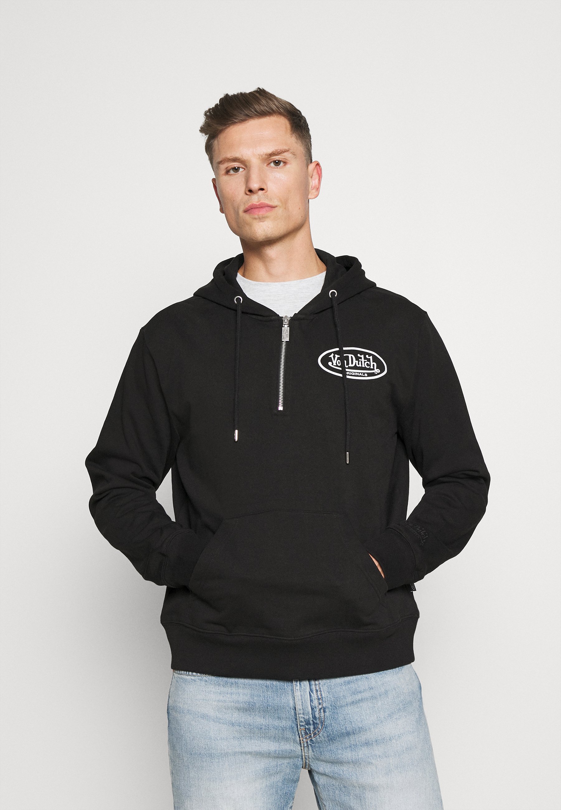 Von Dutch MERCURY 1/2 ZIP HOODIE 