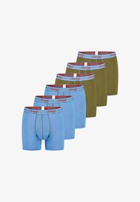 Sélectionné, blau/grün