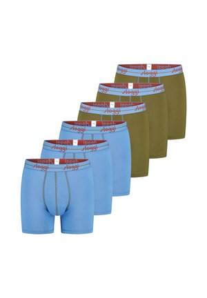 6ER PACK START - Boxerbriefs - blau/grün