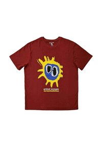 Paradiso Clothing PRIMAL SCREAM SCREAMADELICA - Print T-shirt - red