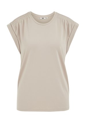 WE Fashion, Camiseta básica - greige