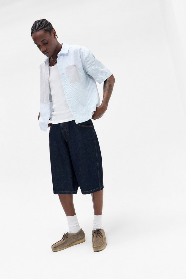 SKATE - Denim shorts - rinse3