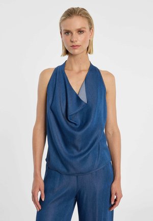 ANA ALCAZAR TOP DRENA - Blouse - blau