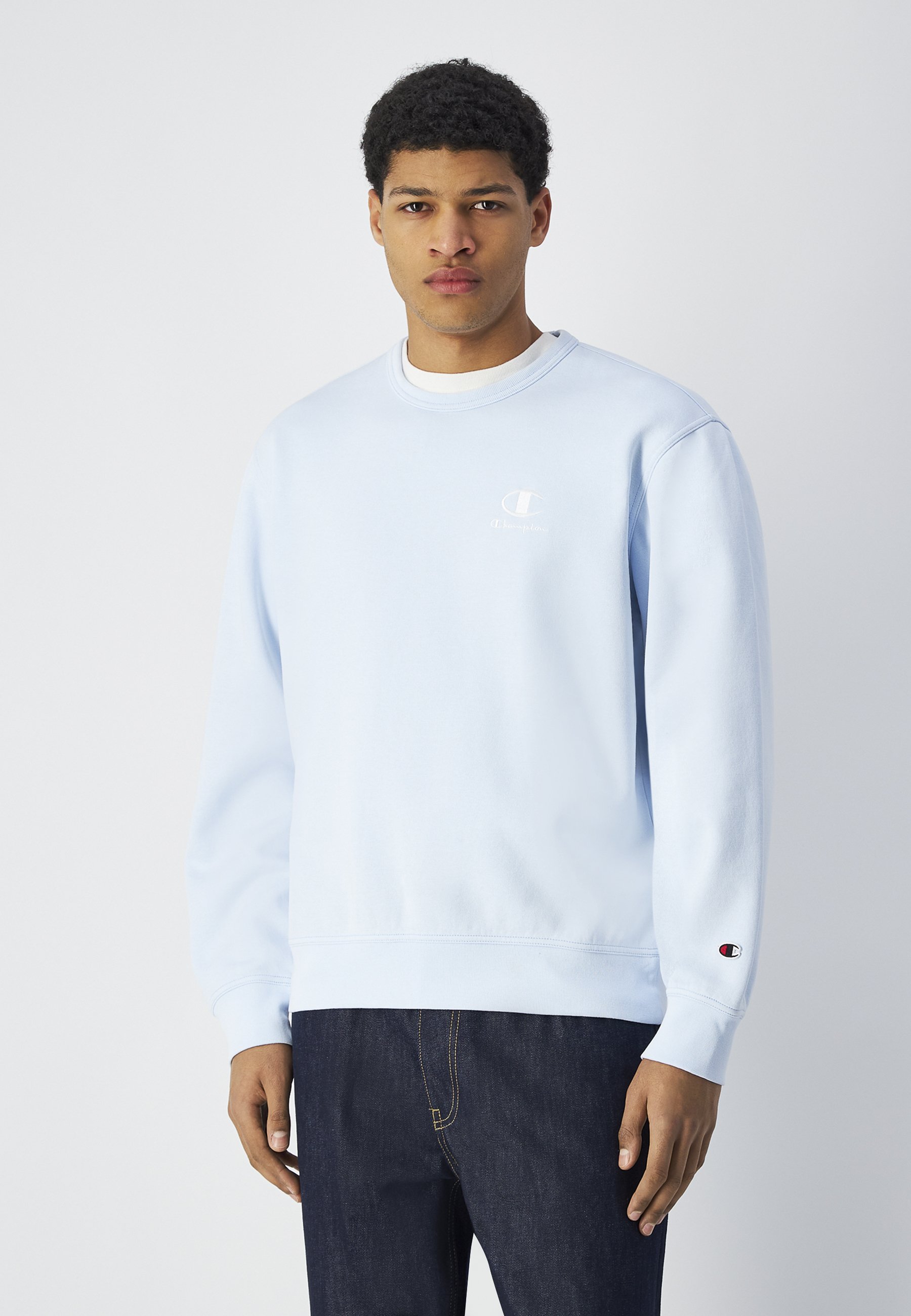 Champion Sweatshirt Light Blue Champion Crewneck Crewneck Champion