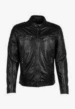 Gipsy MNEMEI - Leren jas - dark green/donkergroen Gipsy MNEMEI - Leren jas - dark green/donkergroen