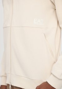 EA7 Emporio Armani Felpa con zip - whitecap gray