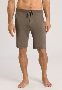 Hanro CASUALS - Pyjamabroek - dark elmwood melange