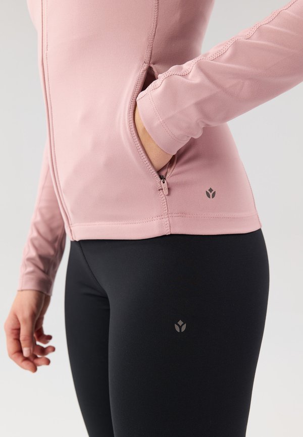 FITTED TRAINING JACKET WITH FULL ZIP AND POCKETS
 - Training jacket - mauve4