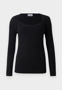 DEBUTTO - Long sleeved top - nero