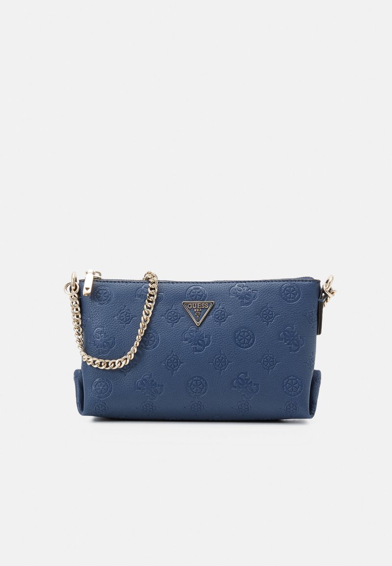 Guess HELAINA MINI CROSSBODY TOP ZIP Umhängetasche navy/dunkelblau