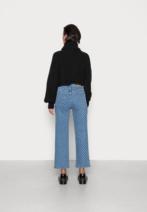 Monki Vaqueros rectos - blue denim
