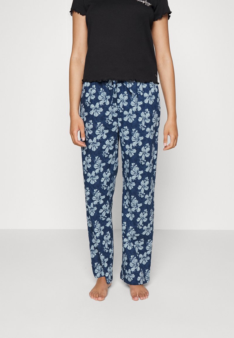 GAP NEW PANT DRAWSTRING Pyjama bottoms blue hawaiian/blue Zalando.co.uk