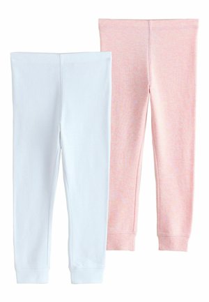 REGULAR FIT THERMAL 2 PACK - Leggings - Pantaloni - white pink