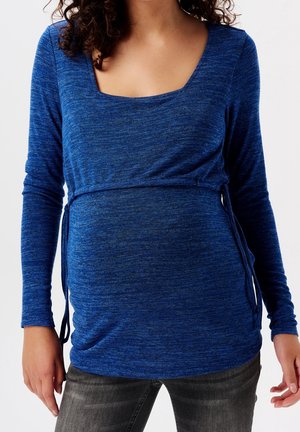 Langærmet T-shirt - blue