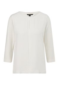 comma T-shirt à manches longues - white