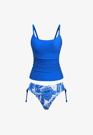 Cupshe, SET - Bikini - neon blue floral