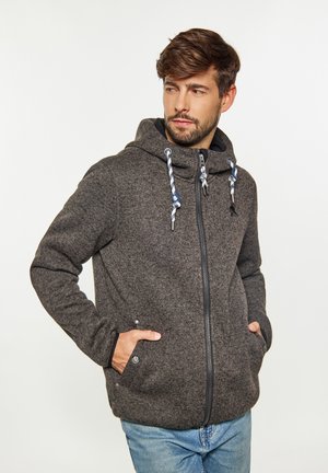 Cardigan - grau melange