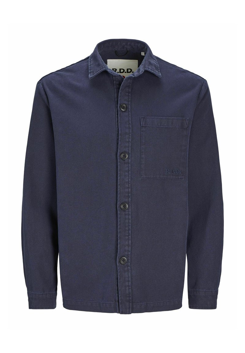 R.D.D. ROYAL DENIM DIVISION Lichte jas donkerblauw