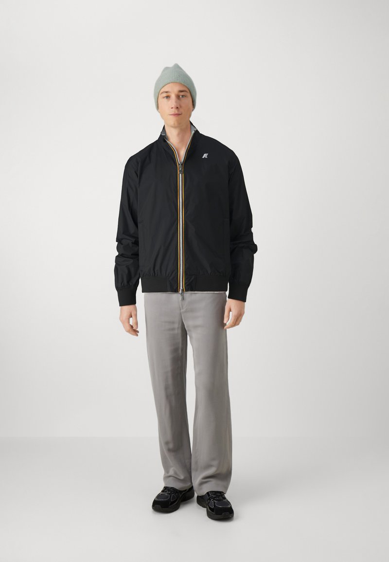 K-Way ARSENE PLUS DOUBLE UNISEX - Blouson - black/grey
